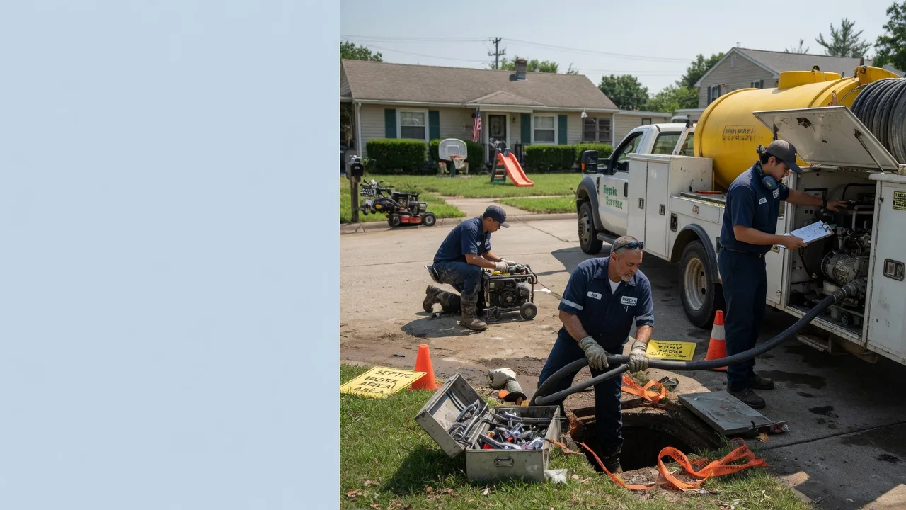 Septic Tank Pumping in Joint Base Mdl, NJ near me